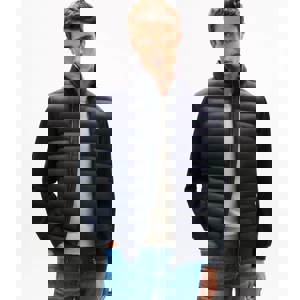 Tommy Hilfiger Mixed Texture Quilted Zip-Thru Sweatshirt